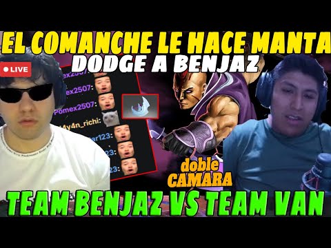 😮BENJAZ vs VANN, El comanche le hace épico manta dodge a benjaz😮| DOBLE CAMARA 😮