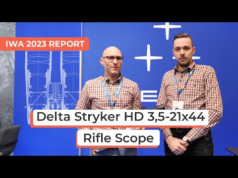 Delta Stryker HD 3.5-21x44 Rifle Scope | IWA 2023 Report