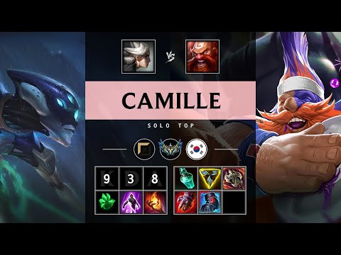 Camille Top vs Gragas - KR Challenger Patch 25.17