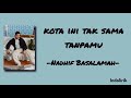 kota ini tak sama tanpamu - Nadhif Basalamah | Lirik Lagu