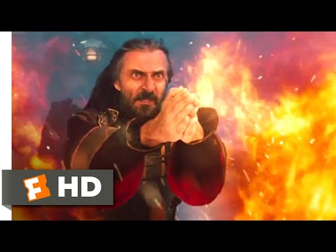 The Last Airbender (2010) - Uncle Iroh vs. Commander Zhao Scene (9/10) | Movieclips