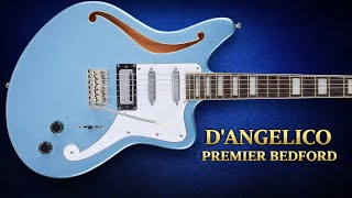 Video thumbnail for D'Angelico Deluxe Bedford Semi-hollowbody by Phillip McKnight