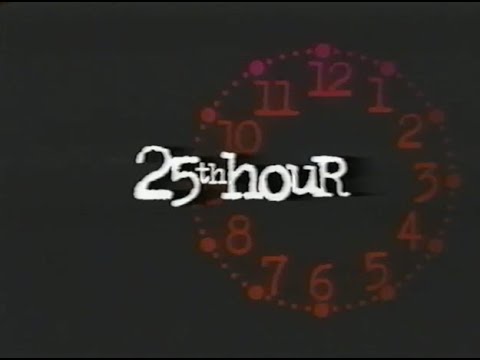 "25th Hour" (2002) VHS Movie Trailer