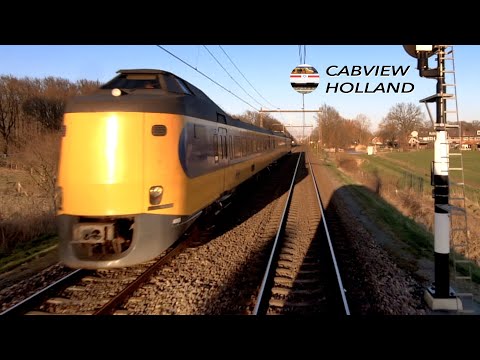 The largest distance between stations: Amersfoort - Apeldoorn - Hengelo DDZ 2 mrt 2022