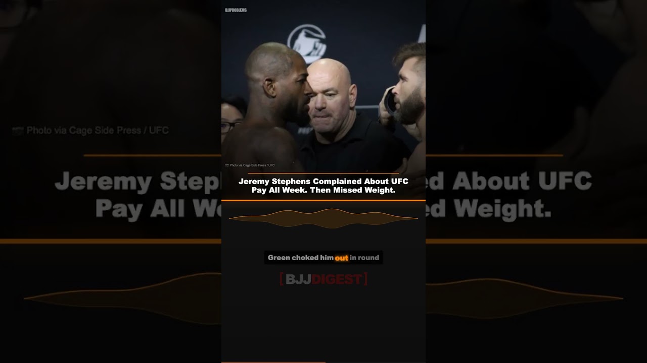 He Complained About UFC Pay. Then Missed Weight. #Shorts