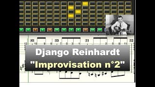 Django Reinhardt - "Improvisation n°2" (1938) - Gill &amp; Jazz Transcription