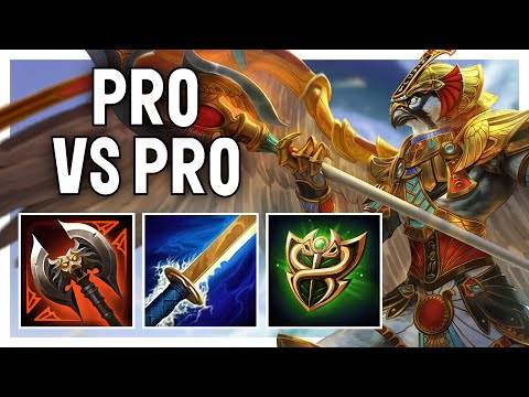 HADDIX AND LASBRA VS JAKE - Horus Solo SMITE Ranked Conquest