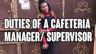 A DAY IN MY LIFE AS A CAFE RETAIL SUPERVISOR/ MANAGER
