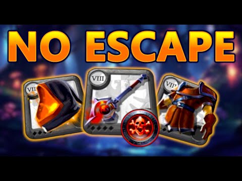 ☣️ SOLO Black Zone GANK ☣️ Cursed Staff 💀 (T6 ONLY) | Albion Online PVP