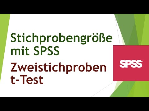 Mindeststichprobengröße beim Zweistichproben t-Test in SPSS
