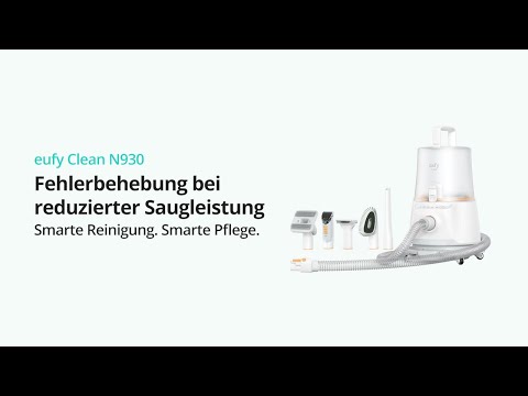 eufy Clean:  Fehlerbehebung für reduzierte Saugleistung