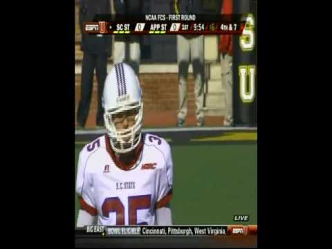 2009 FCS 1st Round Playoff Game South Carolina State vs Appalachian State