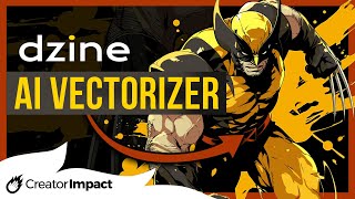 NEW! AI Vectorizer from Dzine Ai (Image to Vector)