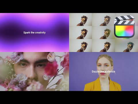 Neon Slideshow Modular Template for Final Cut Pro — MotionVFX