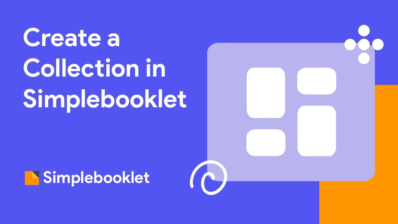Create a Collection in Simplebooklet