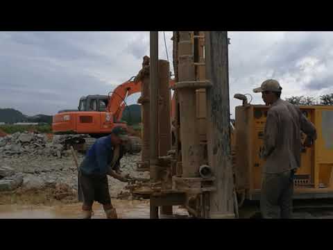 JKS400 type drilling machine operation process 5