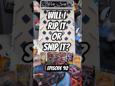 Cutting Pokemon pack gone wrong! Rip or Snip - Episode 92 #pokemon #pokemoncards #riporsnipseries
