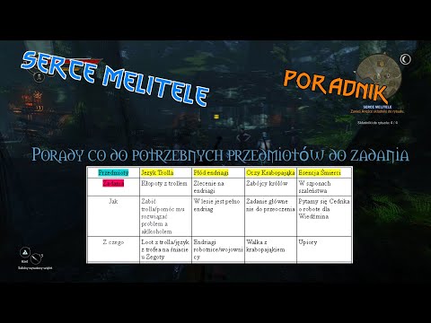 Wiedźmin 2: SERCE MELITELE [PORADNIK]