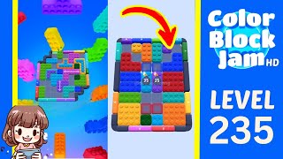 Solusi Level 235 Color Block Jam