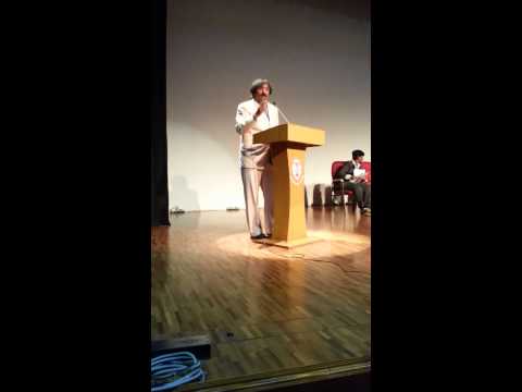 Speech at Mount Carmel College.