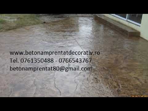 Beton Amprentat Băile Chirui - Harghita  Tel.0761350488 -0766543767