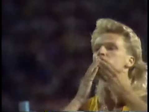 P. Sjöberg vs H. Awdejenko vs I.Paklin Men's high jump 2.40 Unsuccessful attempts 1987 Rome.