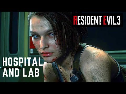 Resident Evil 3 Remake Jill Hospital and Lab Full Walkthrough