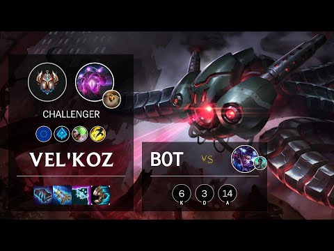Vel'Koz Bot vs Vayne - EUW Challenger Patch 10.13