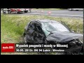 Wideo: Wypadek mazdy i peugeota w Miosnej