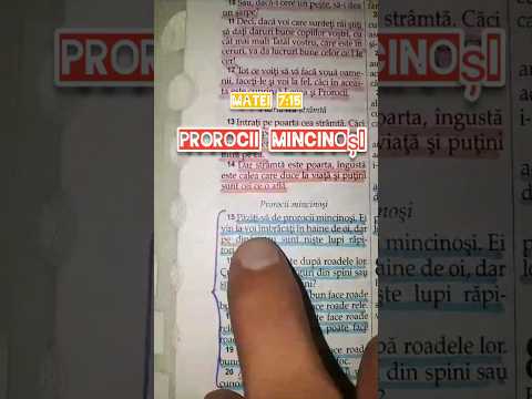 Prorocii mincinosi, ce spune Biblia? #verset #biblie #minciuna