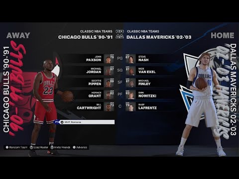 NBA 2K25 ALL CLASSIC TEAMS LIST