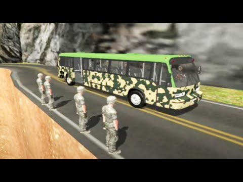 Army Bus Driver - Military Soldier Transporter #2 | Android Gameplay Video