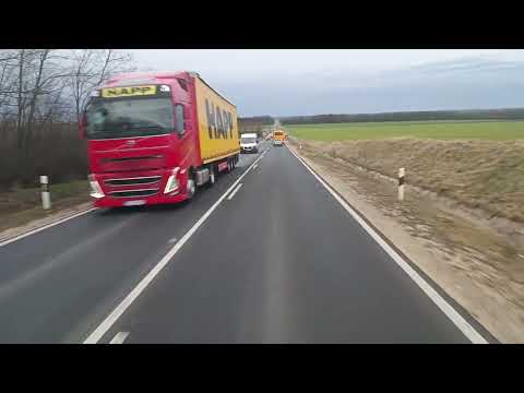 Driving in Hungary, M86 - Sárvár