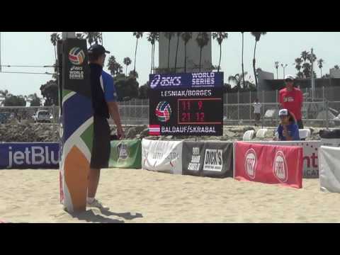 FIVB 2016: Lesniak/Borges (ISV) vs. Baldauf/Skrabel (AUT) 8/23/16