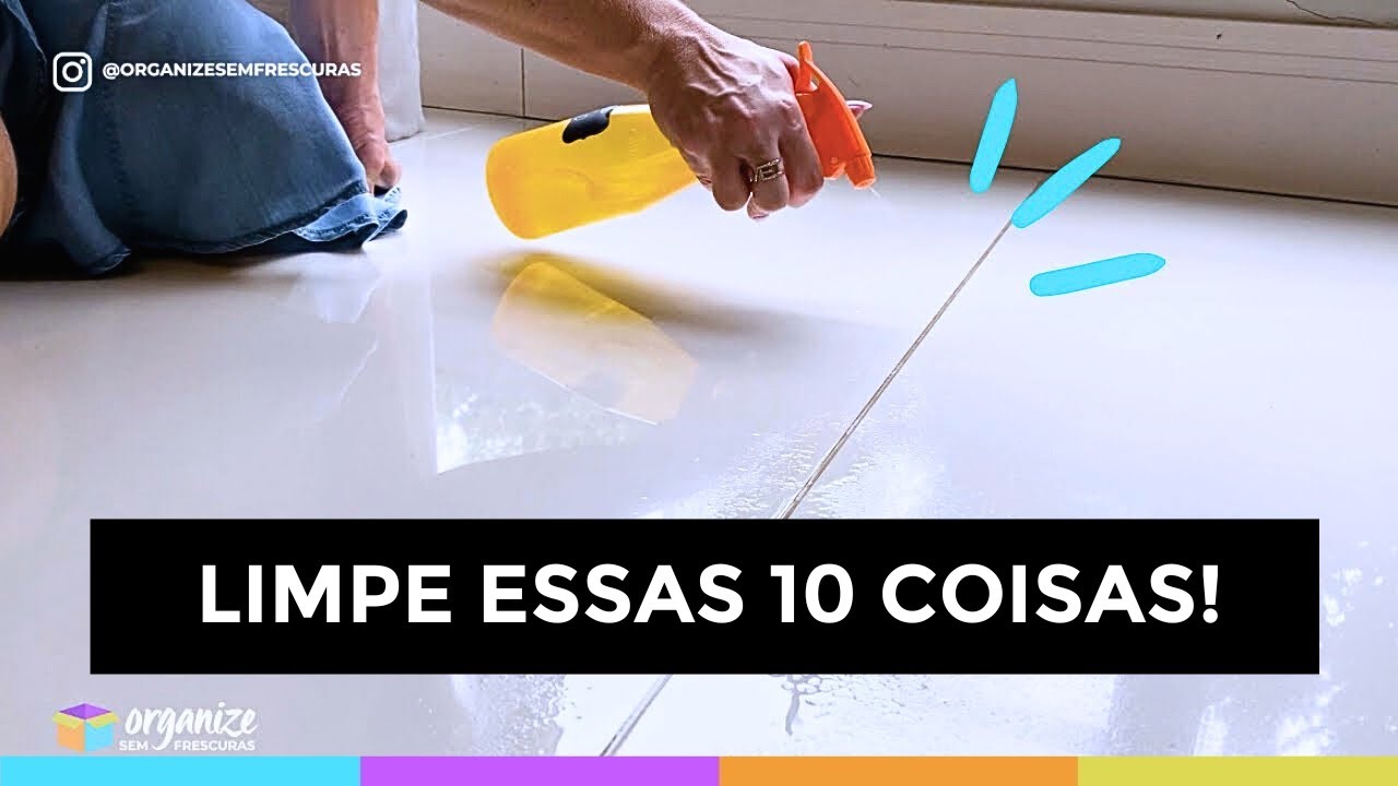 NÃO DEIXE DE LIMPAR ESSAS 10 COISAS NA SUA CASA | OSF®️ Rafa Oliveira
