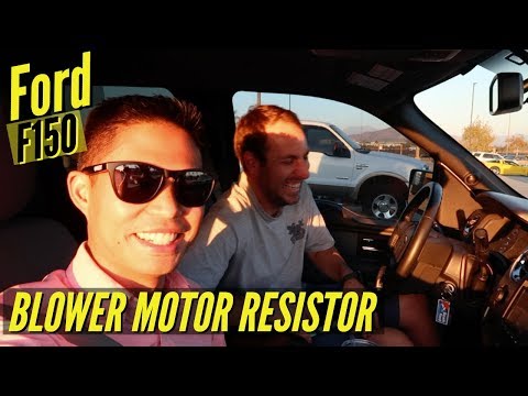 Ford F150 Blower Motor Resistor Quick and Easy Repair 2009 - 2014