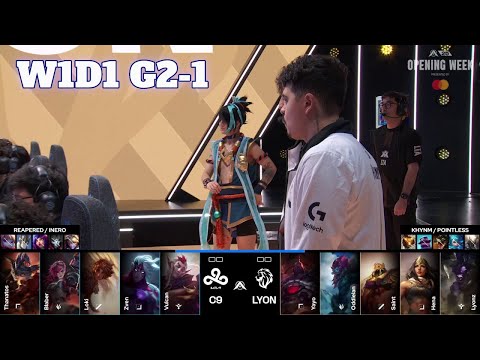 C9 vs LYON - Game 1 | Week 1 Day 1 LTA Summer 2025 Split 3 | Cloud 9 vs LYON G1 full