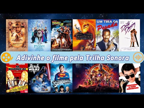 Adivinhe o Filme Pela Trilha Sonora! Quantos você consegue acertar? Dê o Play ▶️e divirta-se 😉#quiz