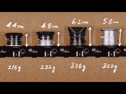 In The Hands - Leica 35mm Summilux vs Summilux vs Summilux vs Summilux