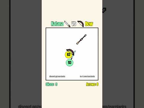 Katana ⛩️ VS 🏹 Bow