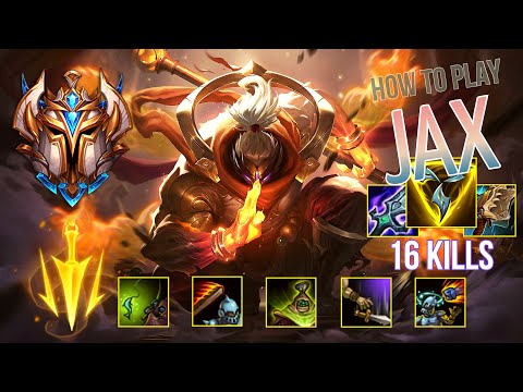 TOP 1 CHALLENGER GUIDES HOW TO PLAY JAX TOP & CARRY SEASON 12 FOR BEGINNERS