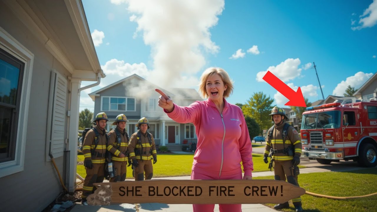 HOA Karen Refused to Let Firefighters In—Didn’t Know the Fire Was in Her Own Basement
