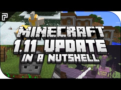 PythonGB - Minecraft 1.11 Update In A Nutshell (The Exploration Update) | PythonGB