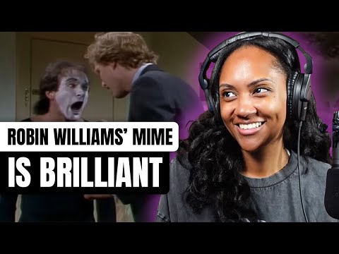 I DID NOT SEE THAT ENDING COMING!!! | Living with a Mime | ROBIN WILLIAMS | SNL (REACTION)