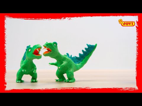 Plastilinas JOVI, 10 spalvų rinkinys, 15 g video