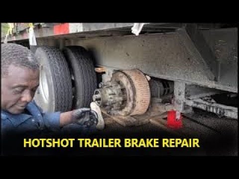 How to repair electric trailer brakes on my hot shot