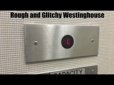 ROUGH & Glitchy Westinghouse Traction Elevator @ Carondelet West - Clayton, MO