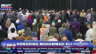 Похороны Мухаммада Али полный охват Muhammad Ali Funeral (Джаназа намаз)