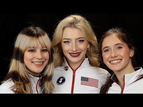 Amber Glenn discusses her relationship with Alysa Liu and Isabeau Levito