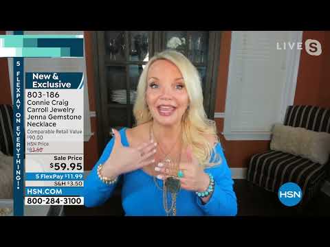 Connie Craig Carroll Jewelry Jenna Gemstone Convertible ...